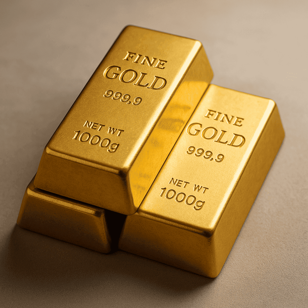 Vende lingotes de oro